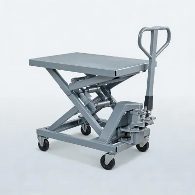 500 lb hydraulic lift cart