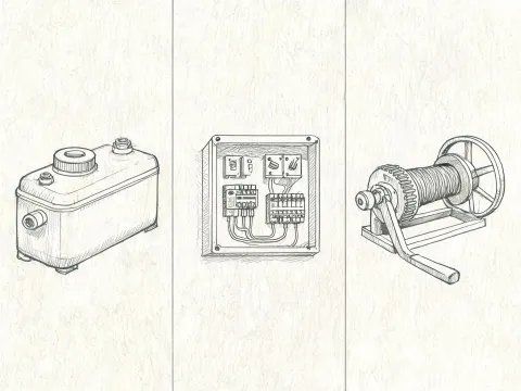 Power room options sketch