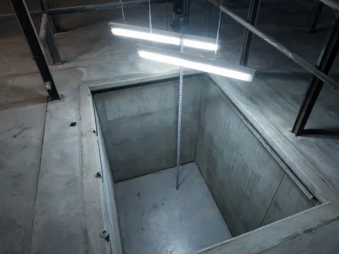 Pit depth check